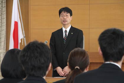 鈴木市長の訓示