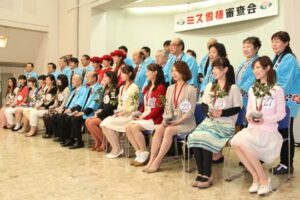 第47回雪椿まつりミス雪椿コンテストの第一次審査会、ミス雪椿候補12人を決める