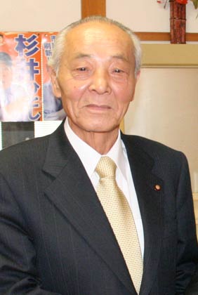 15日に亡くなった元三条市議の藤田雄司さん（2006年3月）