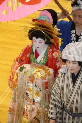 村山まみこさんの桜太夫