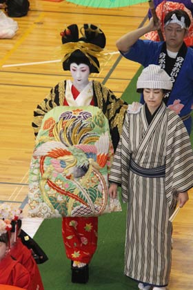 文珠川佐江子さんの分水太夫