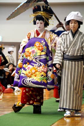 信濃太夫の外八文字