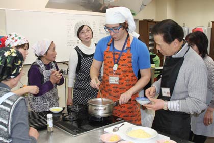 味が物足りないときもピーター先生に助け船を求めれば味を調整してくれる
