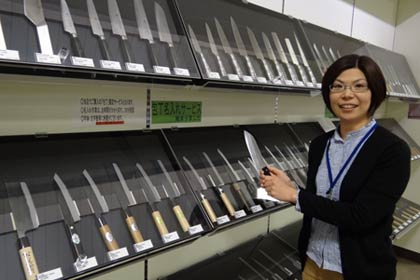 3日から6日まで「GWフェア2012」を開く燕三条駅観光物産センター「燕三条Wing」