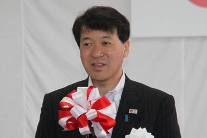  泉田知事のあいさつ