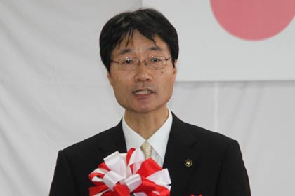  鈴木燕市長の祝辞