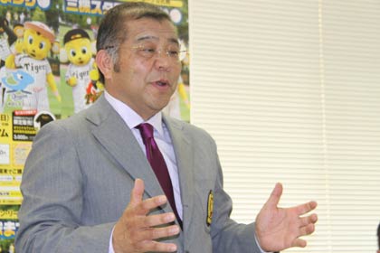 チームだけでなく選手個人のファンにもなってほしいと話す掛布さん