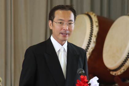 国定三条市長の来賓祝辞