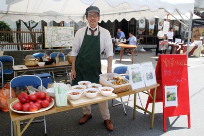 新潟の野菜ソムリエ、山岸拓真さん