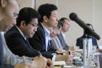 地元選出の自民党国会議員も同席