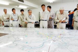 三条市でことしも行われた水害対応総合防災訓練