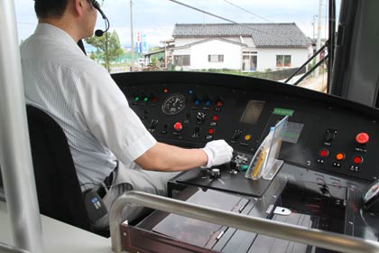 運転席からの風景