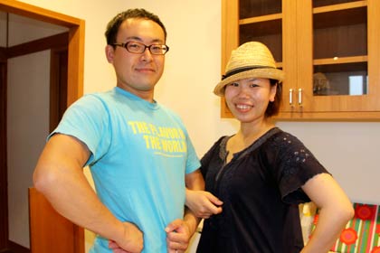 15日夜に「みんくる」の1dayシェフ＆ママで「夫婦飯～meoto-han～」で出店する佐久間さん夫婦