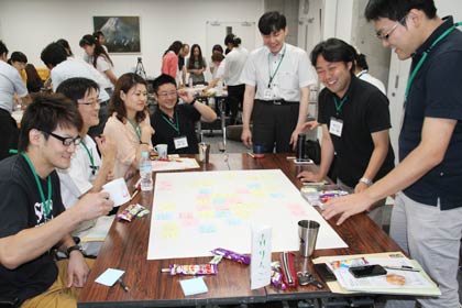 10日開かれた第1回「つばめ若者会議」