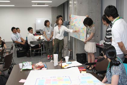 ワークショップの発表