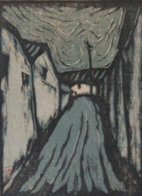 「灘風景」大正13年（1924）制作