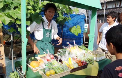 燕三条イタリア野菜研究会の会長の内山さん
