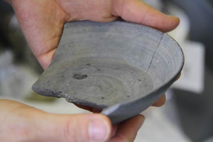 見つかった須恵器