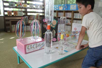 「こどもの森」の「サイエンスWeek!!」で工作したり実験したりするもの