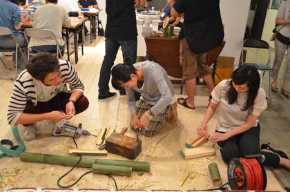 鍛冶の技でキャンドル立てを作ろう！