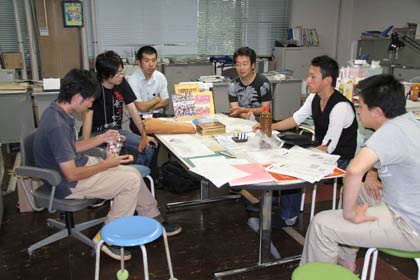 日曜の8日もまんなかフェス実行委員会の打ち合わせ