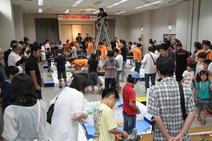 22日開かれたロボコンジャパンカップ2013の本大会
