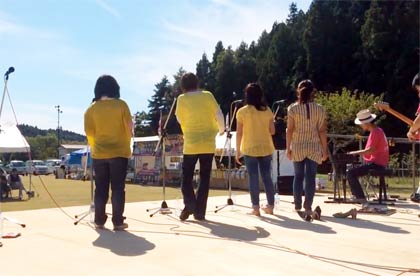 28日の「第9回越後くがみ山　酒呑童子行列」のプレイベント