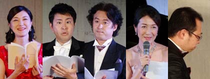 左から高橋さん、与儀さん、押川さん、永桶さん、品田さん