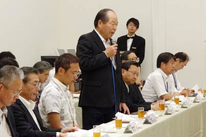 8月実施した三条夏まつりの第3回全体会議
