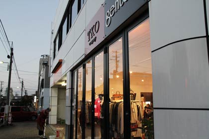 「ジェンティール」と「TKO」 が同居するショップ