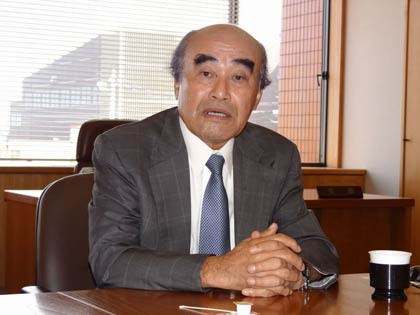 燕商工会議所の次期会頭に選任された田野副会頭