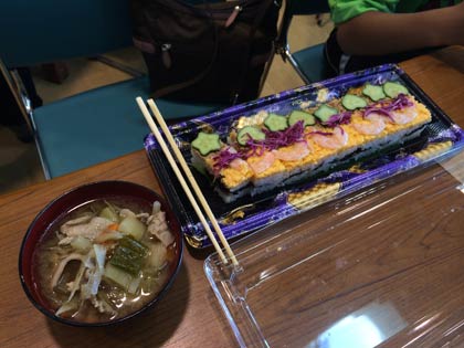 押し寿司フェアの押し寿司