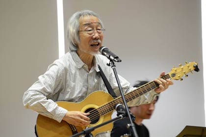 トリを飾った小室等さん