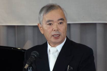 小野島臣儀校長の感謝の言葉