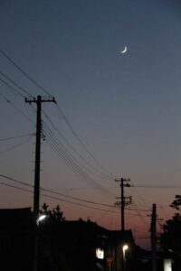 6日夕方、燕市吉田大保地内で