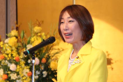 菊田氏のあいさつ