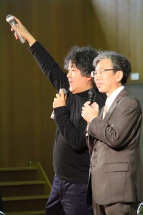 茂木さんと杉山校長