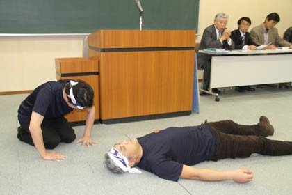 27日、諸橋轍次記念館で行われた企画展「八十里越物語～未来に継ぐ共助の歴史～」の記者会見