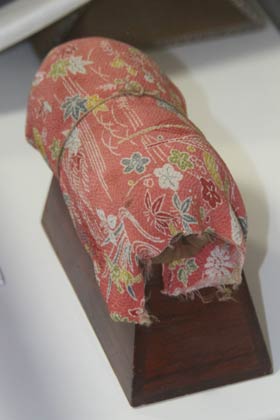箱枕は県内初公開