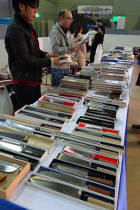 伝統的工芸品「越後三条打刃物」展示即売会