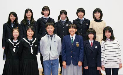 Jack & Betty プロジェクト海外派遣事業の親善大使に決まった12人