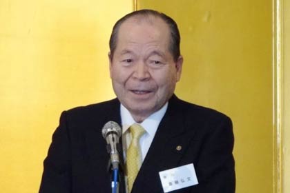 斉藤会頭のあいさつ