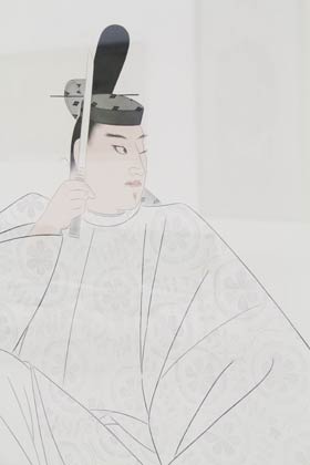 線の美しさを誇るような1941年制作の『忠盛』