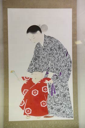 1948年の第4回日展に出品した『第一歩』