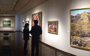 弥彦の丘美術館で三条市出身「洋画家 中澤茂ー原色の美学ー」