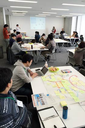  11日開かれた第9回つばめ若者会議