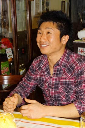  「ル レクチエ」のコンポートを開発した土田さん