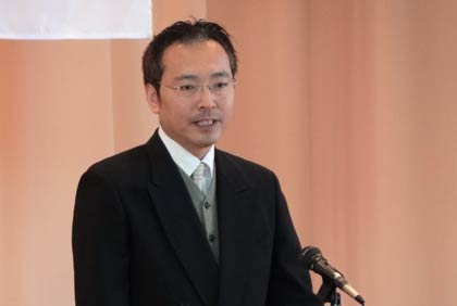  国定市長の祝辞