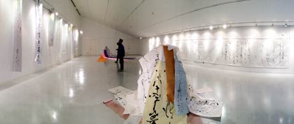 多目的ホール1の展示風景