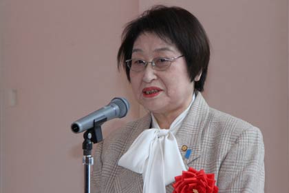 「三条市文化芸術に関する懇談会」の阿部凉子会長